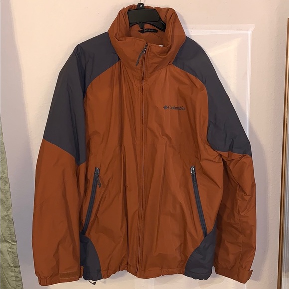 Host Pick - Rust/Gray Columbia Coat - Picture 1 of 7